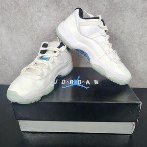 Jordan 11 Retro Low Legend Blue Nike Sneakers Size 10